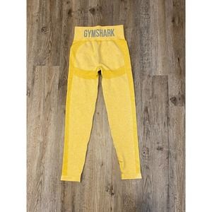 Gymshark Women’s Yellow Marl Flex High Waisted Leggings Size Medium